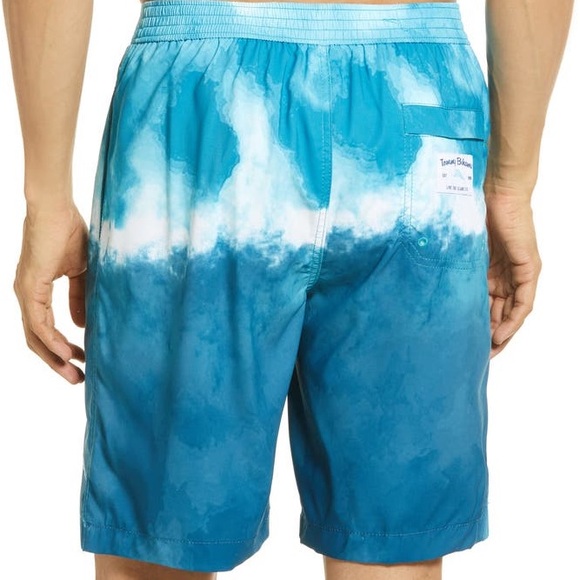 TOMMY BAHAMA•turquoise swim trunks XXL NWT - Picture 2 of 9